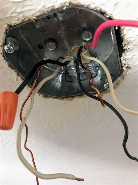 fan electrical box has 2 sets of wires|Two Wires Coming From Ceiling Fan Electrical Box [Solved].